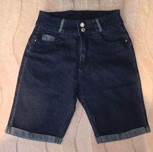 Denim Bermuda Shorts